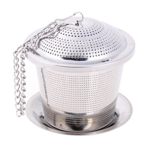 Tea Mesh Filter Infuser Loose Leaf Tea Strainer Filter Home Kitchen Accessories Stainless Steel Utensils Skimmers