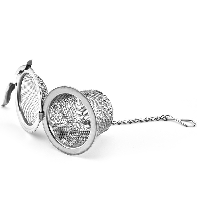 New Essential Stainless Steel Ball Tea Infuser Mesh Filter Strainer Loose Tea Leaf Spice Home Kitchen Accessories