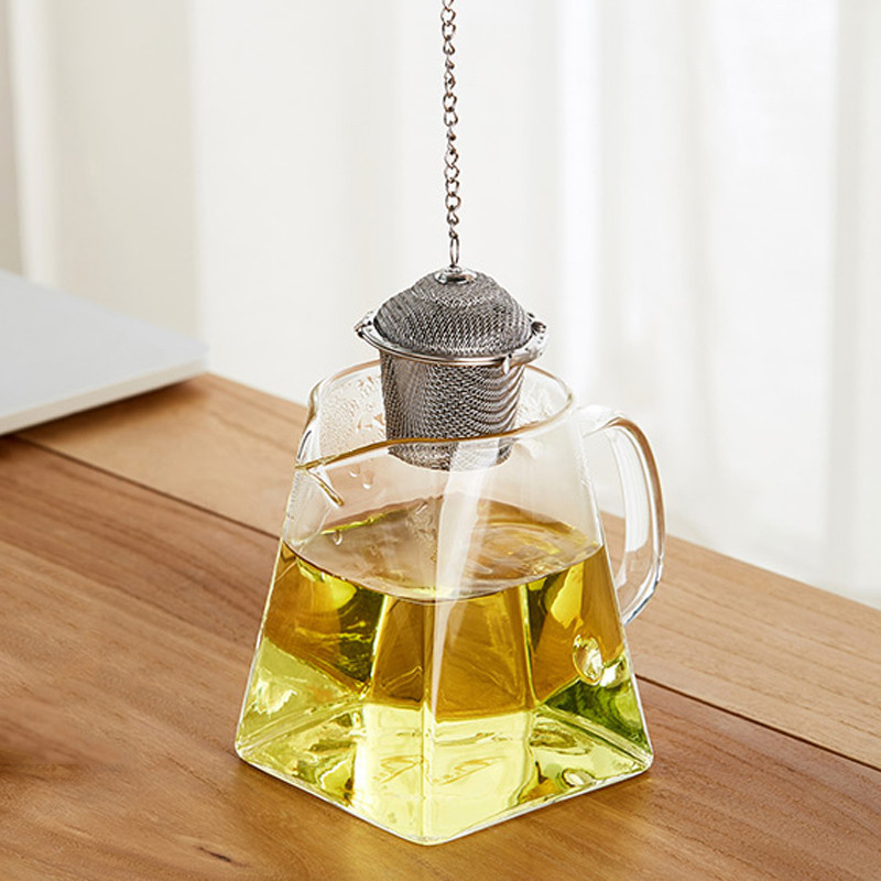 New Essential Stainless Steel Ball Tea Infuser Mesh Filter Strainer Loose Tea Leaf Spice Home Kitchen Accessories