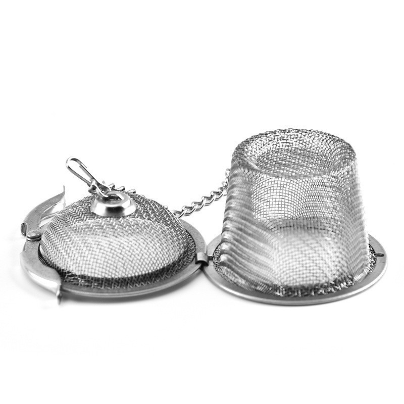 New Essential Stainless Steel Ball Tea Infuser Mesh Filter Strainer Loose Tea Leaf Spice Home Kitchen Accessories