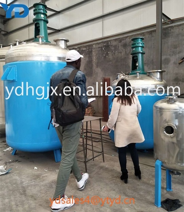 PVA glue reactor kettle/ chemical industrial stainless steel reactor kettle for glue