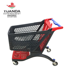 Folding shopping trolley, shopping carts