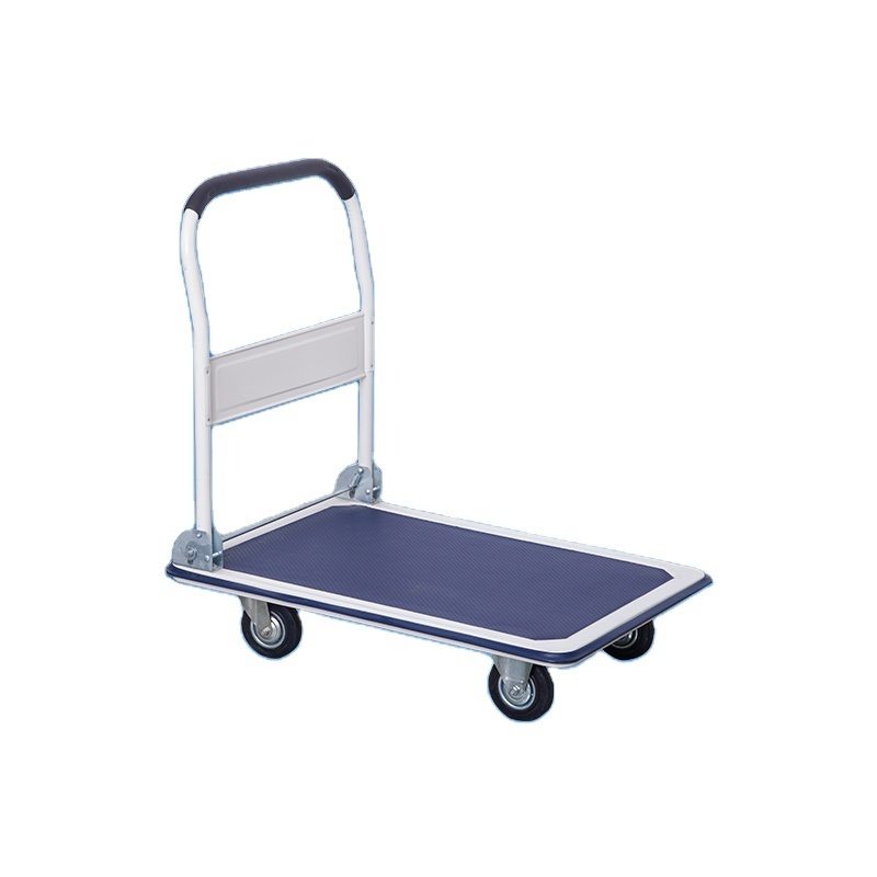 Warehouse Platform Trolley, Cheap Stainless Steel Folding Heavy Duty Platform Hand Truck