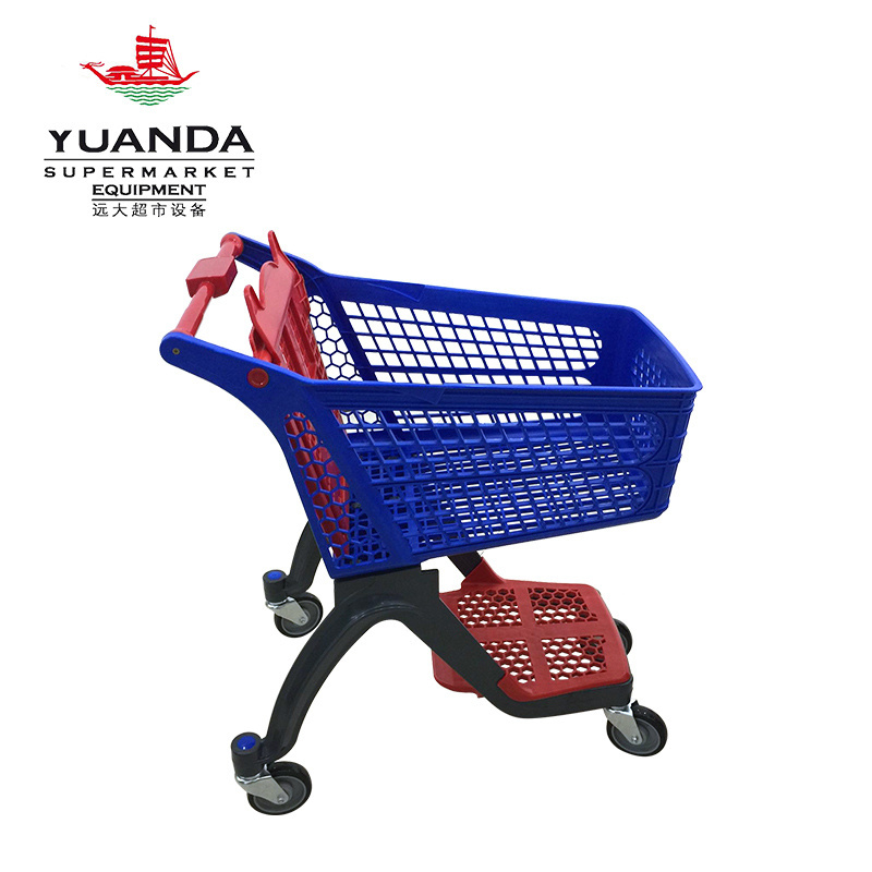 Folding shopping trolley, shopping carts