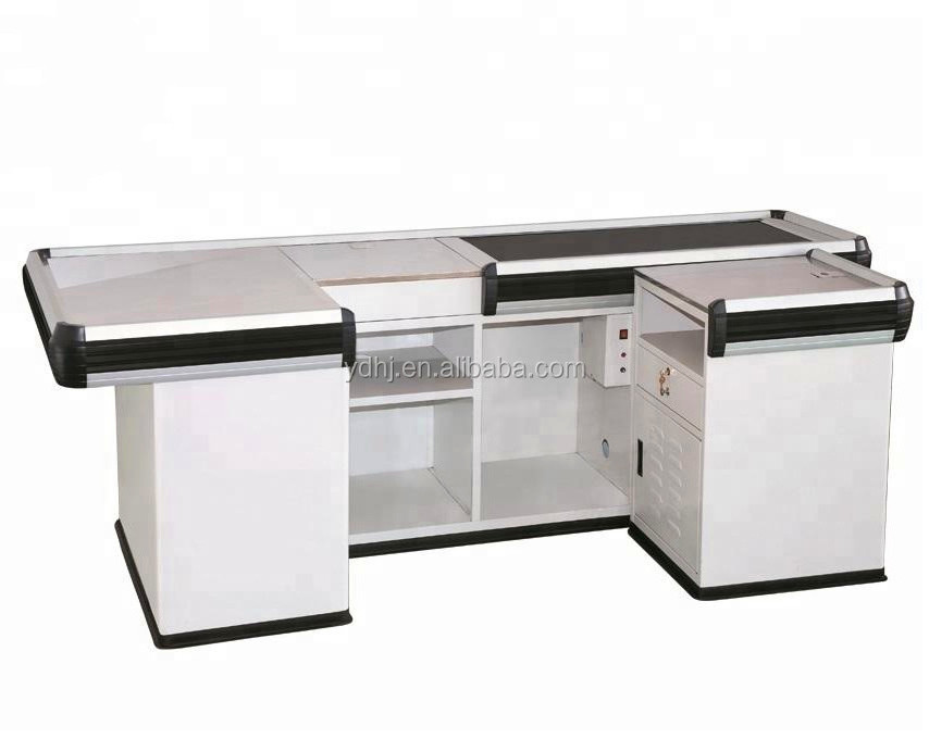 Quick Check-counter Cash Desk Table supermarket check out counters tables