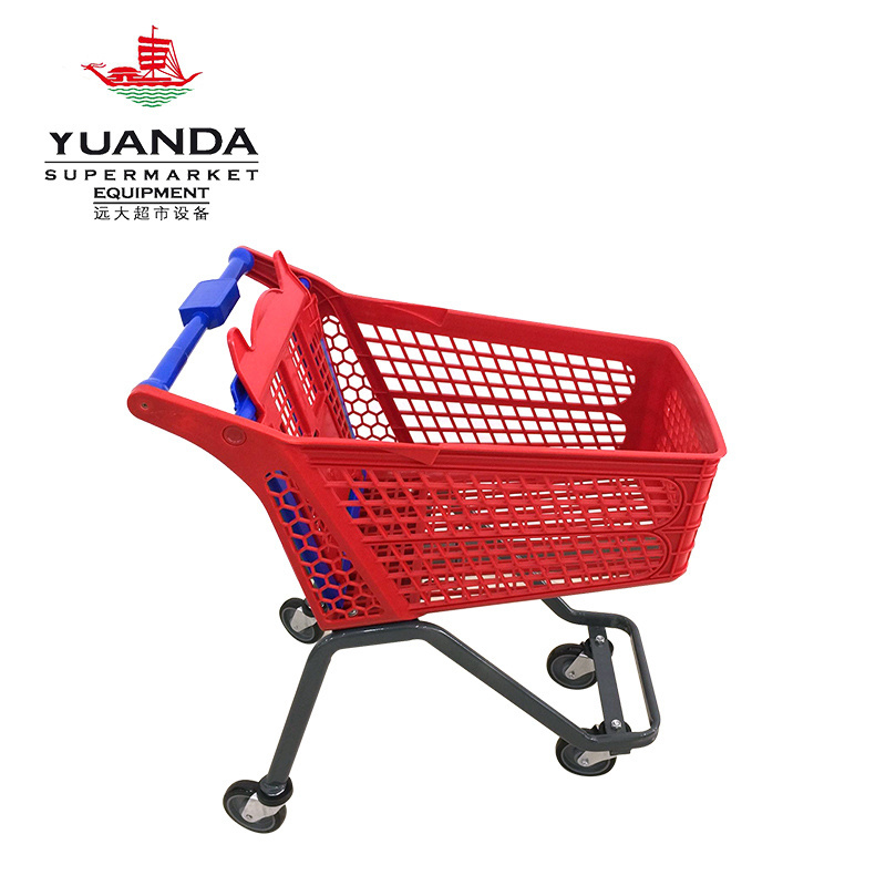 Folding shopping trolley, shopping carts