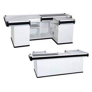 Quick Check-counter Cash Desk Table supermarket check out counters tables