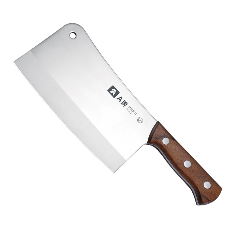 Professional bone chopper Heavy Duty Cleaver Bone butcher Chopping Knife with wood handle