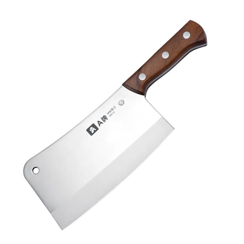 Professional bone chopper Heavy Duty Cleaver Bone butcher Chopping Knife with wood handle