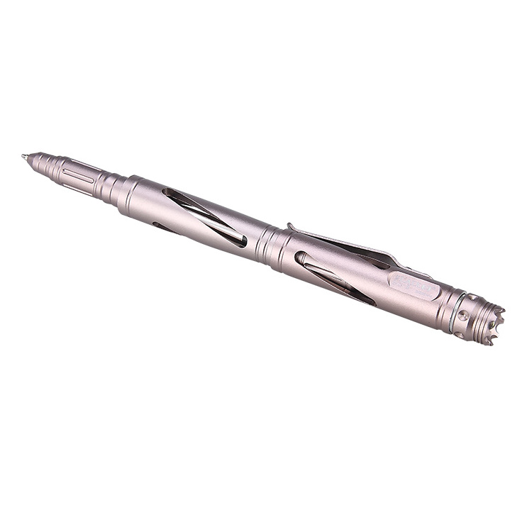 Customization Portable Multi Function Pen Self Defense Window Breaker Weapons Protection Tool Tactical Pen With LED Lights