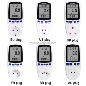 Economical household electric energy meter power metering socket DDS108 EU US UK FR BR AU