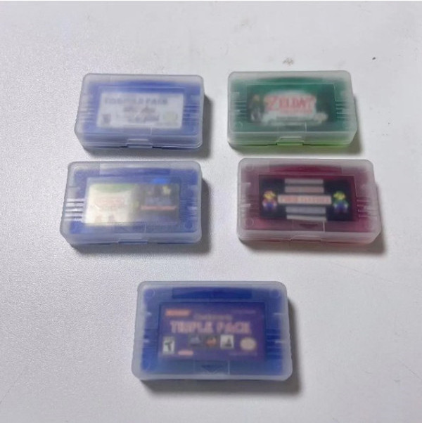 Factory Zelda 7in1 150 in 1 video Multi Games card cartridge with Castlevania 3 in 1 for GBA