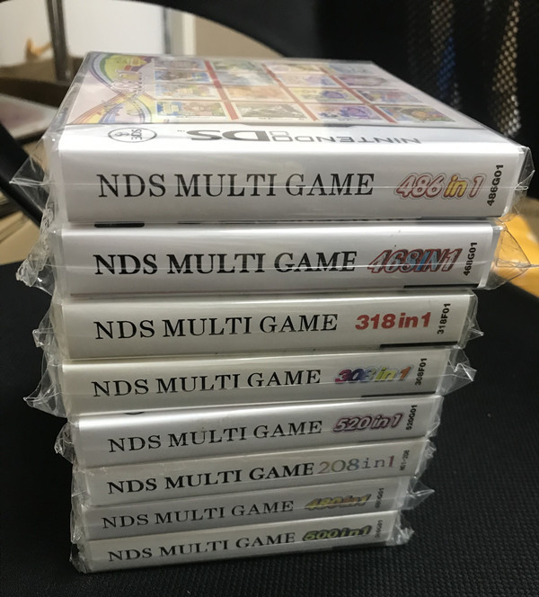 486 in 1 208 in 1 480 in 1 520 in 1 500 in 1 Game Card Multi Game Cartridge Console Card For NDS DS NDSI