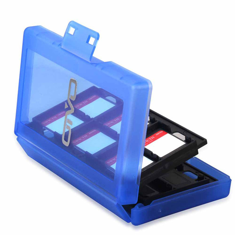 Can Hold 24 Card For Nintendo Switch Game Card Protective Shell For NS Portable TF Cartridge Storage Box For Switch Accessories