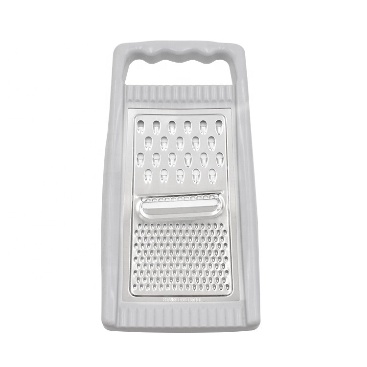 Multi purpose handheld stainless steel flat grater vegetable grater cheese garlic grater plate