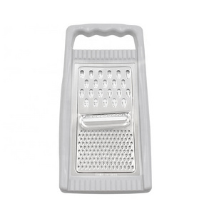 Multi purpose handheld stainless steel flat grater vegetable grater cheese garlic grater plate