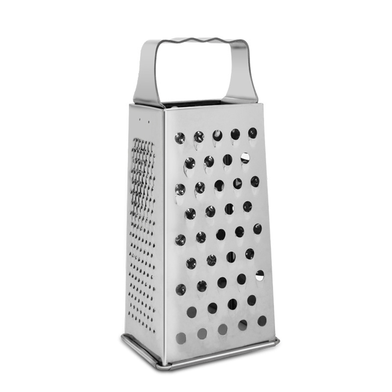 Multiple function kitchen tools stainless steel 4 sides cheese grater vegetables ginger grater