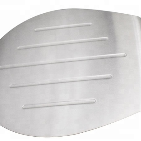 Bare ware Stainless steel Pizza Peel Shovel metal Pizza plate Cake Lifter Transfer Tray for baking