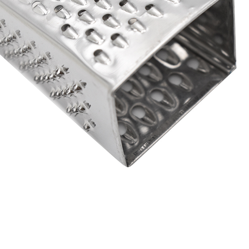 Multi-function 3 inch stainless steel 4 sides grater mini ginger cheese grater vegetable slicer