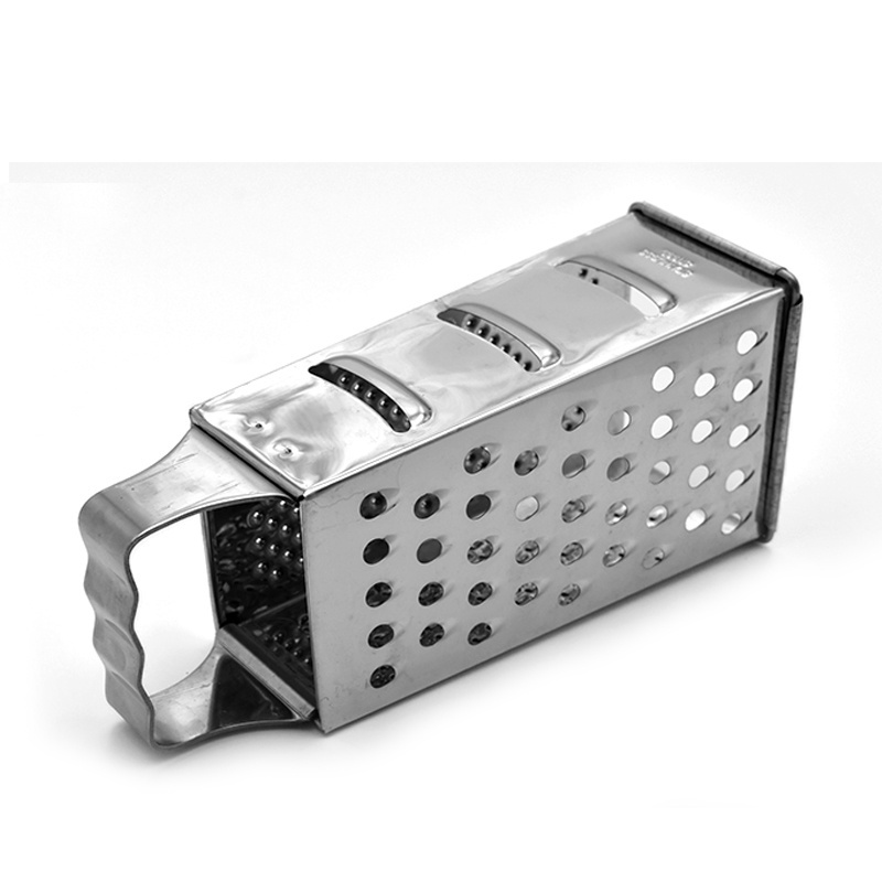 Multiple function kitchen tools stainless steel 4 sides cheese grater vegetables ginger grater