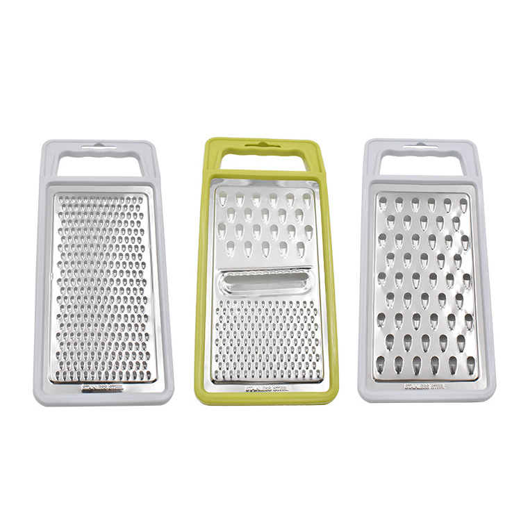 Stainless steel flat grater multi purpose vegetable grater cheese slicing machine kitchen tools