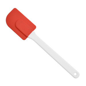 Wholesale silicone spatula food grade Kitchen tools non stick cake scraper Red Silicone spatula kitchen accessories