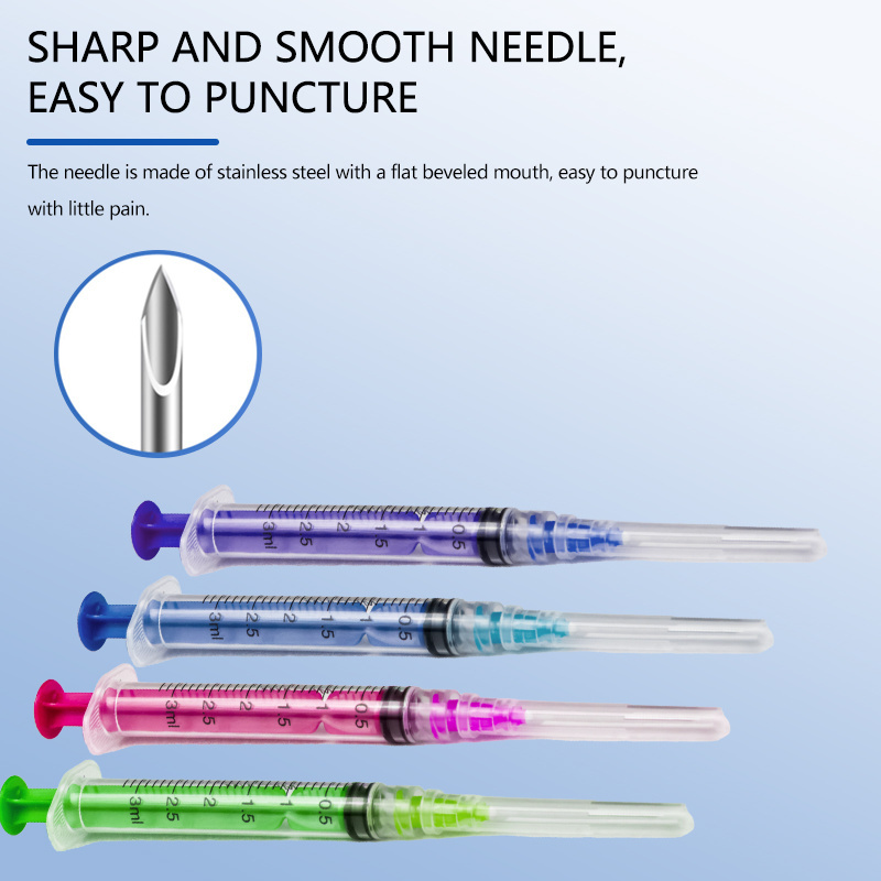 Hospital 1ml 3 Ml 5ml 10ml 20ml 60ml Disposable Medical Consumables Sterile Surgical Disposable Syringe With Needle