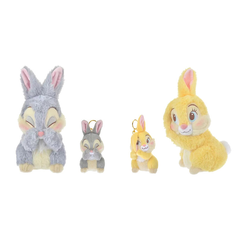 Wholesale Cartoon Cute Easter Bunny Rabbit Soft Stuffed Plush Animal Toys Pendant Doll Bags Accessories For Kids Girl