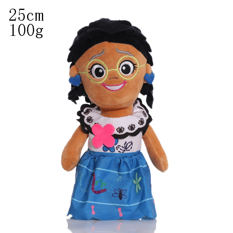 2023 Wholesale Encanto Movie Black Girl Plush Toys Mirabel Isabela Stuffed Animal Cute Soft Encanto Luisa Dolores Figure Dolls