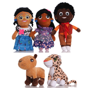 2023 Wholesale Encanto Movie Black Girl Plush Toys Mirabel Isabela Stuffed Animal Cute Soft Encanto Luisa Dolores Figure Dolls