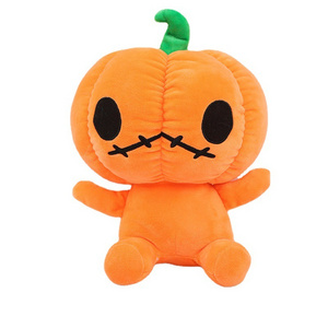 New Halloween Skeleton Pumpkin Plush Toys Happy Halloween Festival Gift Stuffed Animal Cute Plush Doll For Party Supplies