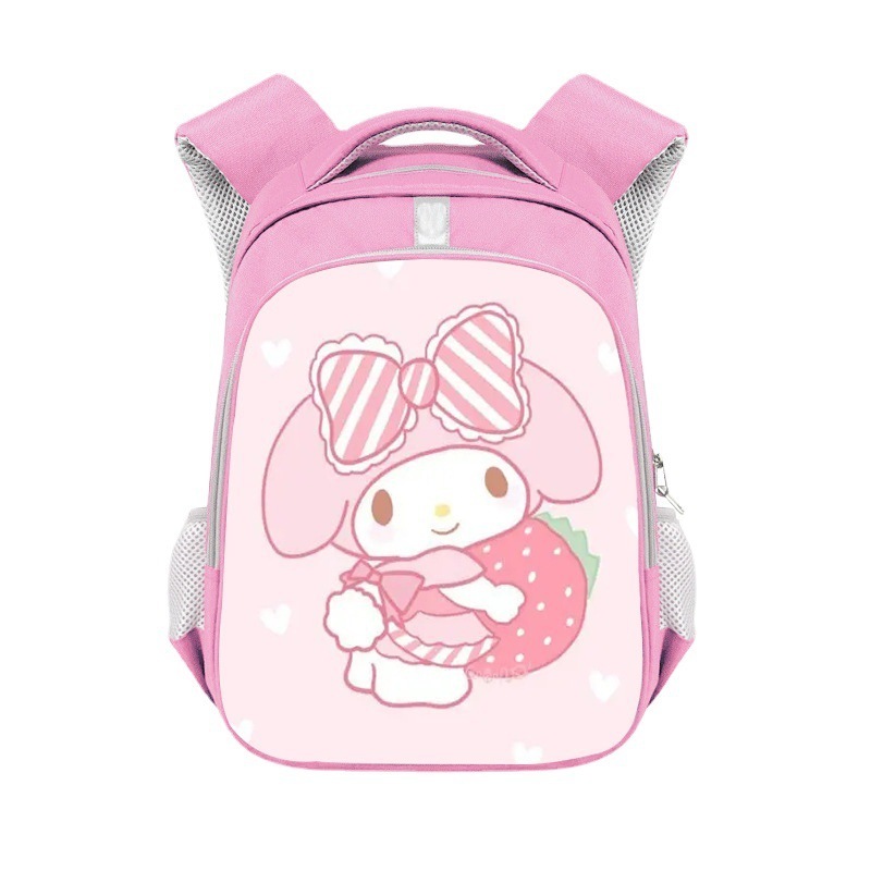 Wholesale Custom Logo Sanrio My Melody Kindergarten Cartoon Cute Student Girl School Backpack Bag For Kids Kawaii Shoulder Bag