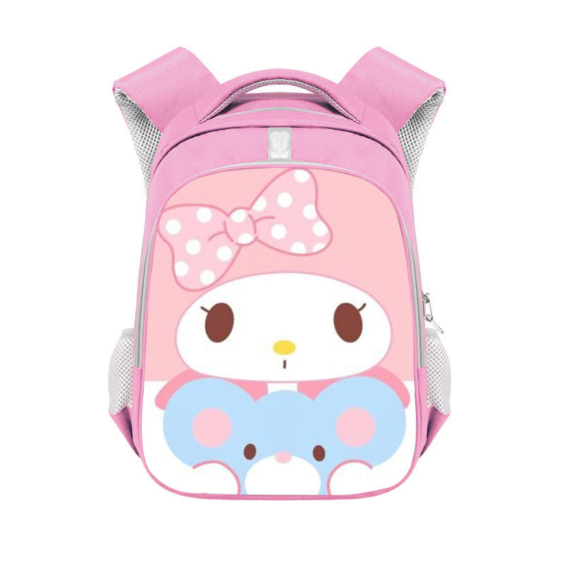 Wholesale Custom Logo Sanrio My Melody Kindergarten Cartoon Cute Student Girl School Backpack Bag For Kids Kawaii Shoulder Bag