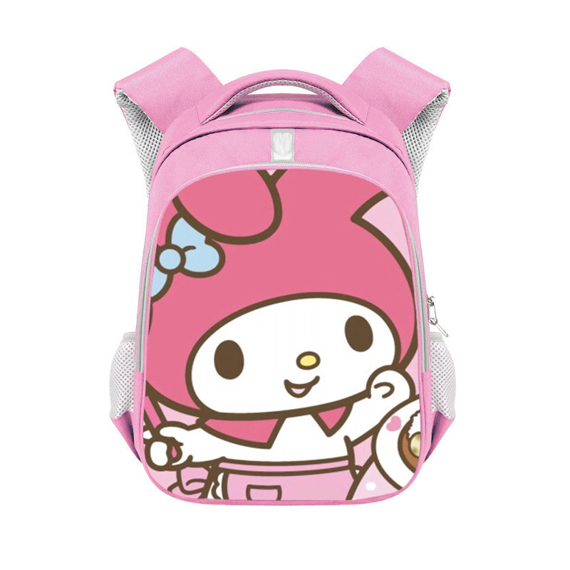 Wholesale Custom Logo Sanrio My Melody Kindergarten Cartoon Cute Student Girl School Backpack Bag For Kids Kawaii Shoulder Bag