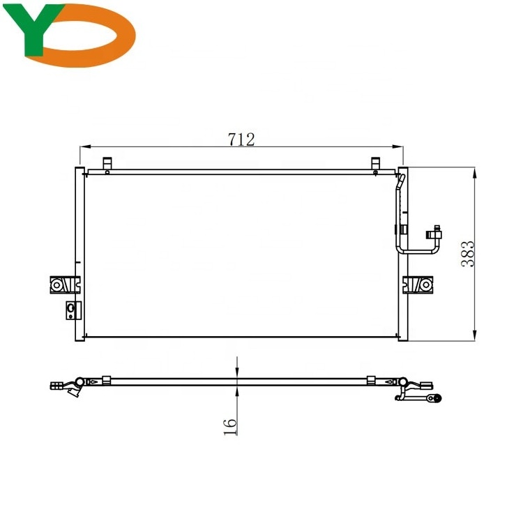 Oem 800104/238647/2001-1738 High Quality Aluminum Brazing Radiator For Freightliner Cascadia 113/125/m2 112 Radiator Manufacture