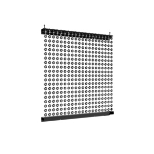 ip68 waterproof led mesh screen transparent led display pixel light for outdoor advertising