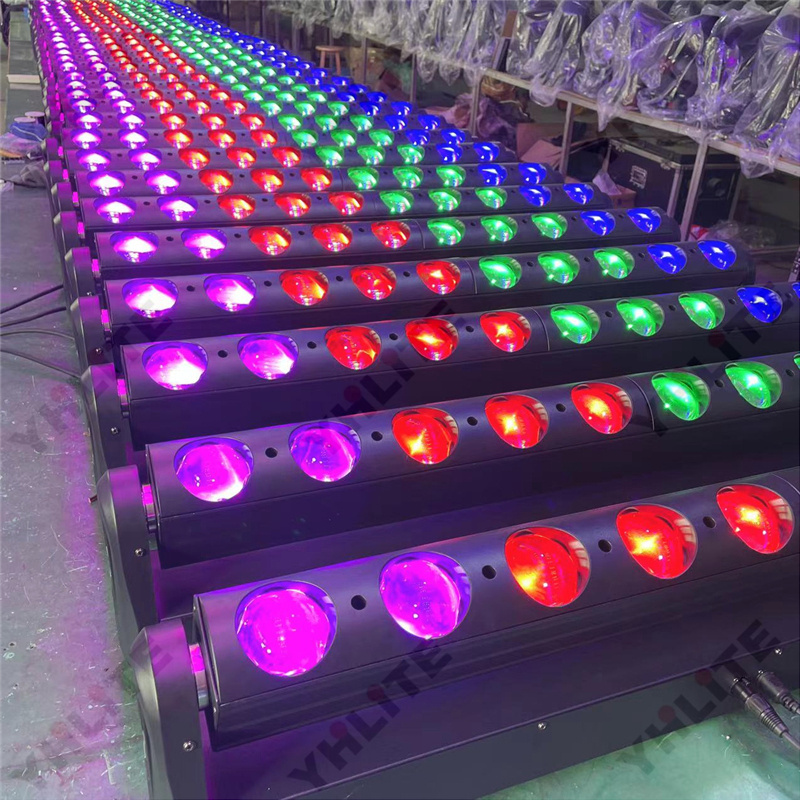 Newest 10x40W rgbw 4 in 1 led moving head beam dmx stage lighting dj euipmqnt moving head beam bar