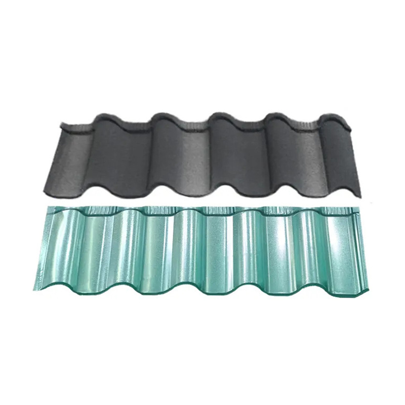 Korean Roof Tiles Stone Coated Steel Roof Tile Metal Galvalume Roofing Sheets