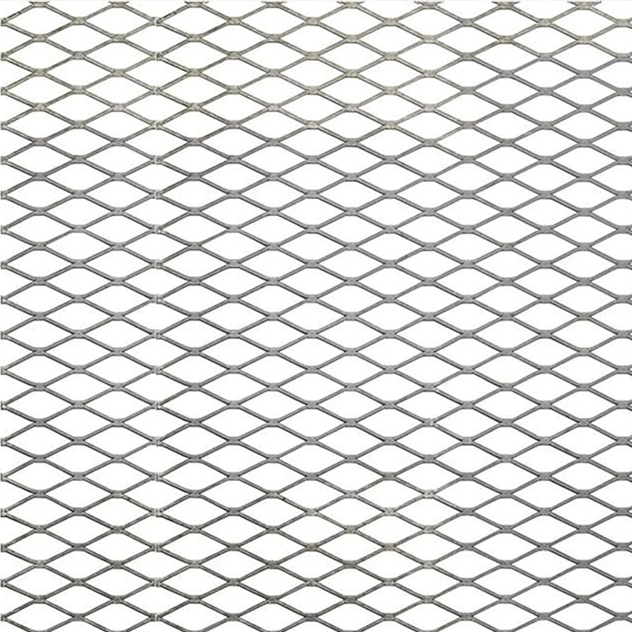 Expanded Metal Mesh Galvanized Perforated Security Fence Mesh Stainless Steel Facade Wall Ceiling Sheet Aluminum Decorative Mesh