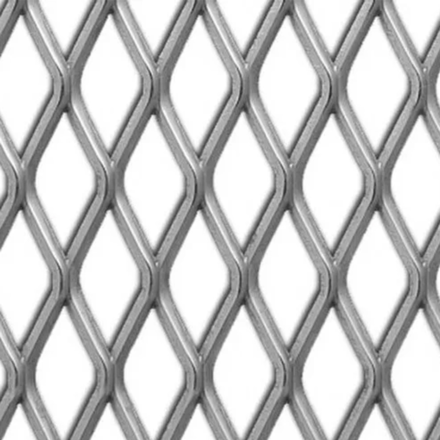 Expanded Metal Mesh Galvanized Perforated Security Fence Mesh Stainless Steel Facade Wall Ceiling Sheet Aluminum Decorative Mesh