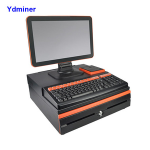 15'' POS System Machine Electronic cash register All in One Portable Cashier Smart Cash Registers on Sale