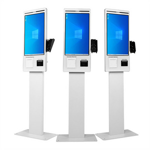 21.5'' touch screen Ordering Fast Food Restaurant Self Service Order Kiosk POS system self pay machine