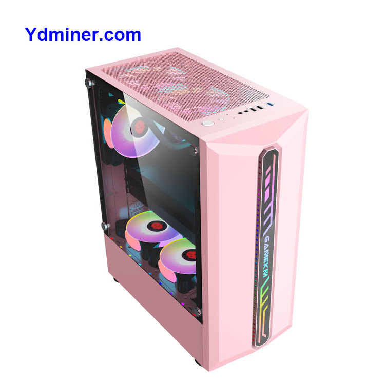 New Arrival Purple Pink Gaming Computer Case | Bestsuppliers.com