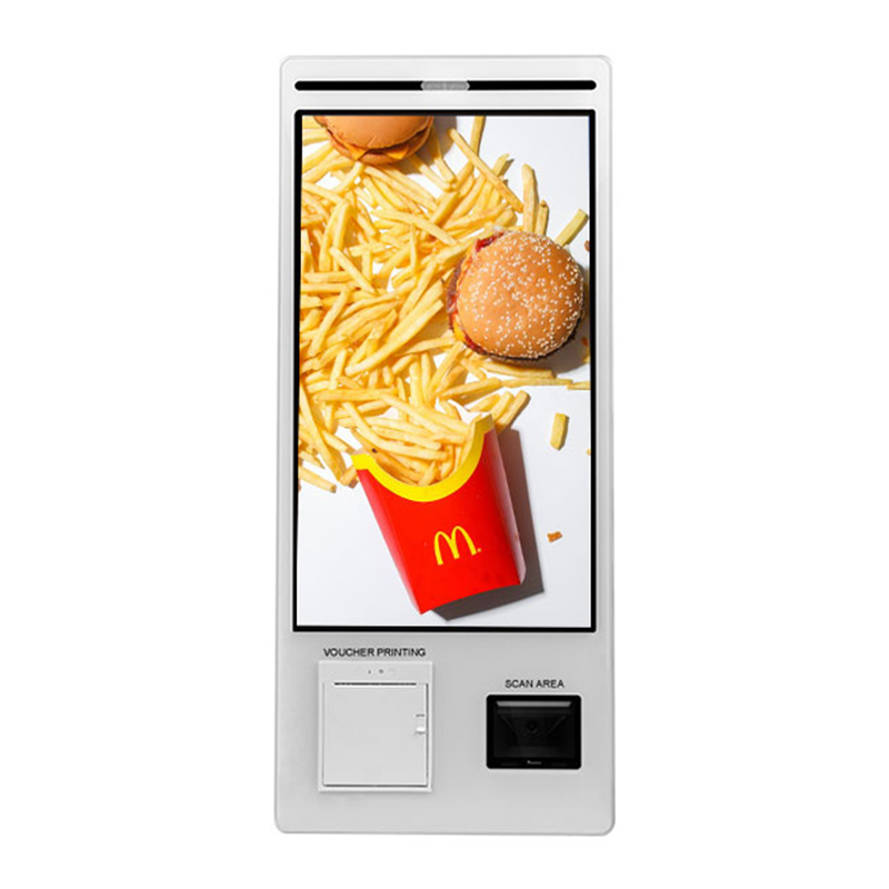 21.5'' touch screen Ordering Fast Food Restaurant Self Service Order Kiosk POS system self pay machine