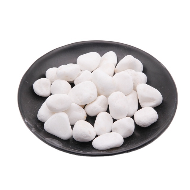 2024 Chinese hot sale white cobblestone/pebble stone/Gravel Stone