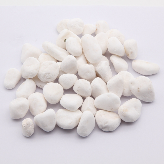 2024 Chinese hot sale white cobblestone/pebble stone/Gravel Stone