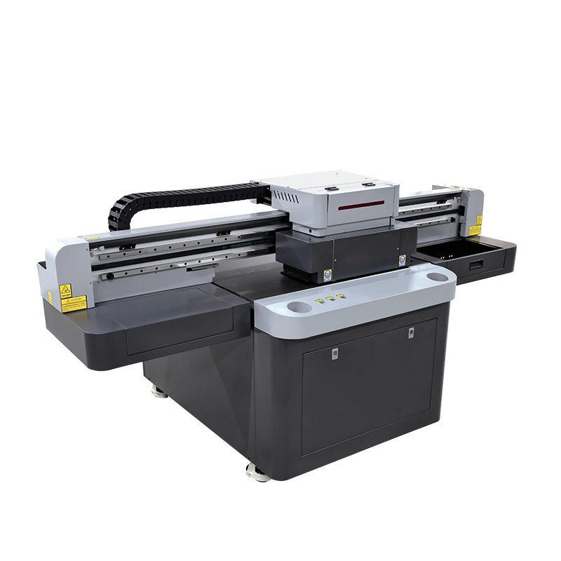 wholesale  mini uv flatbed printer 9060 with 3 or 4pcs ep-son i3200 print head for phone case credit card  printing