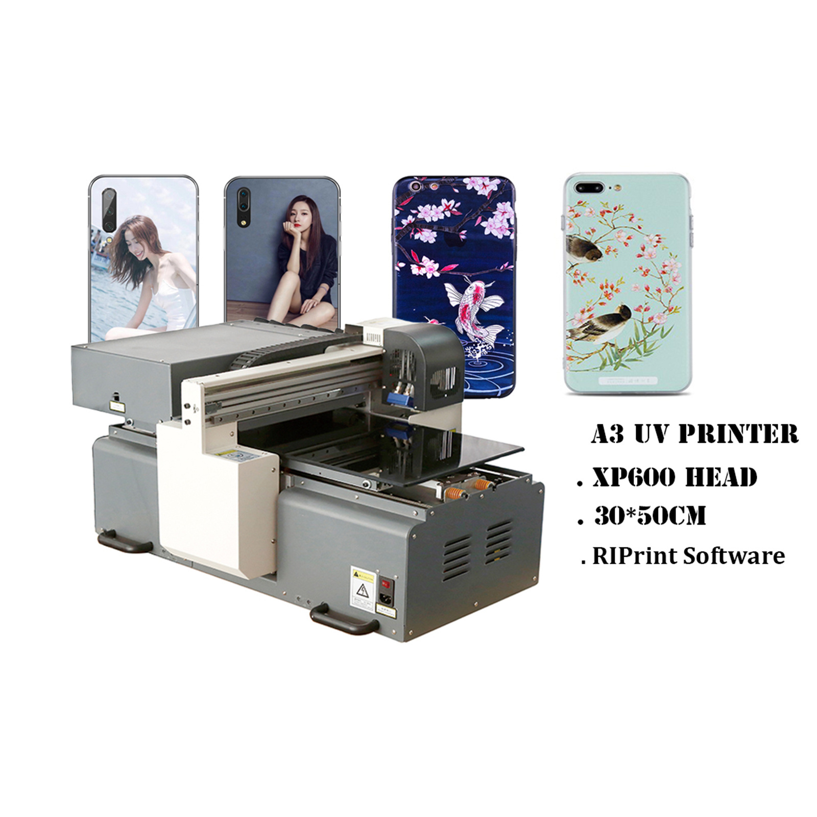 Factory Direct Sale A3 Double Heads Fast Phone Case Pen Golf Lighter Led Uv Flatbed Printer