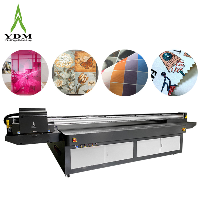 Best China Direct Sale 330cm*250cm Large Format Industrial UV Flatbed Inkjet Photo Printer