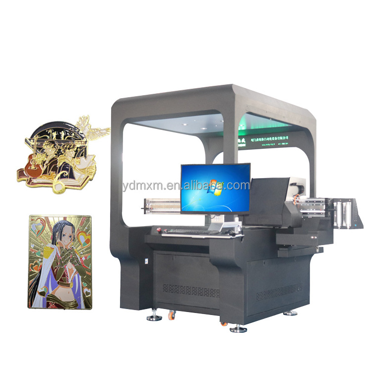 Fully automatic multi-color gradient printer, automatic positioning visual printer UV printing machine